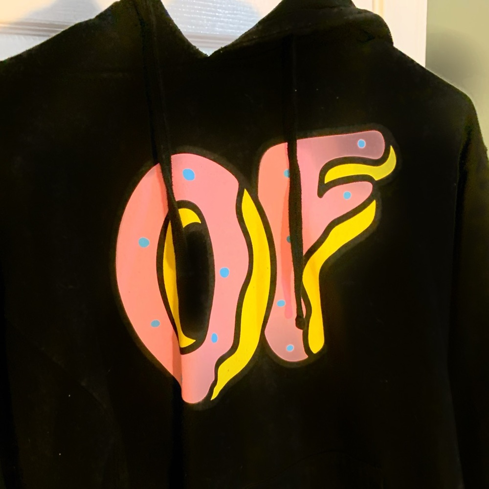original odd future hoodie with ofwgkta on hood